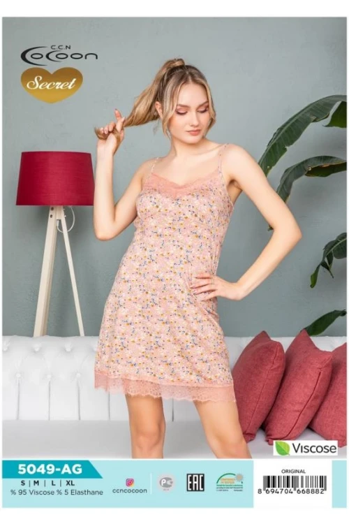 COC.5049.AG SLEEVE NIGHT GOWN