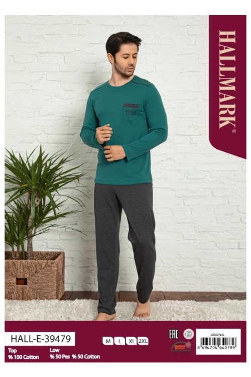 HALL.E39479 ERKEK PİJAMA TAKIM
