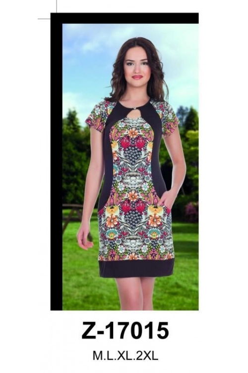 Z17015  REGLAN KOL TUNIK - WOMAN TUNIC