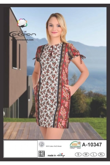 A10347  KISA KOL TUNIK - WOMAN TUNIC