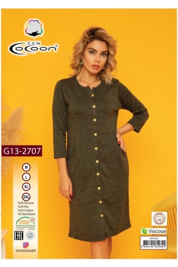 G13-2707 MORNING GOWN