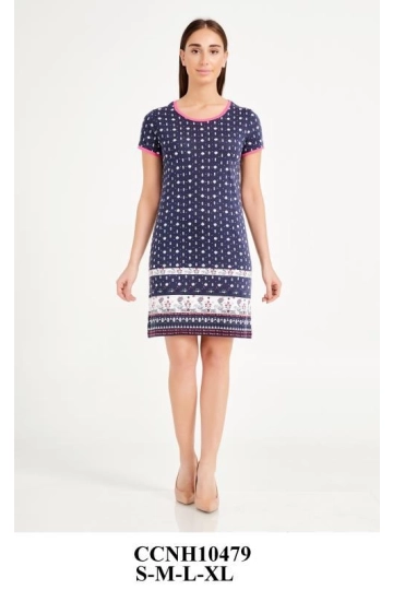 H10479 SHORT SLEEVE TUNIC