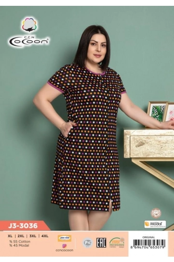 J3-3036 MORNING GOWN