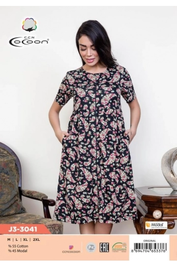 J3-3041 MORNING GOWN