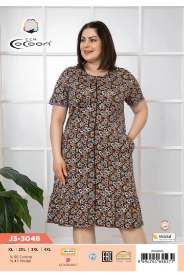 J3-3048 MORNING GOWN