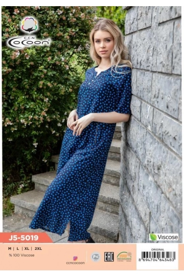 J5-5019 MAXİ ELBİSE