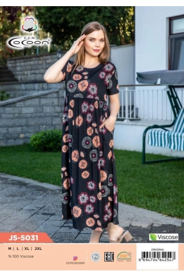 J5-5031 MAXİ ELBİSE