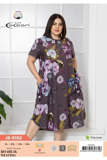 J5-5152 MAXİ ELBİSE