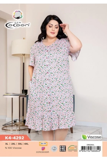 K4-4292 MORNING GOWN