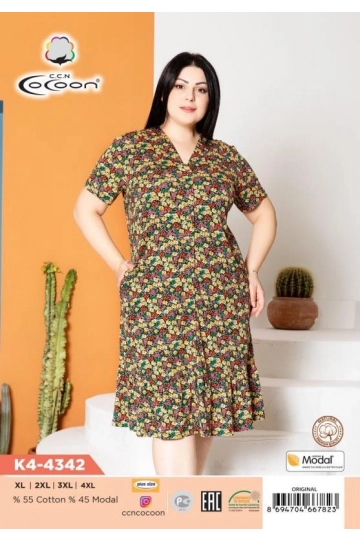 K4-4342 MORNING GOWN