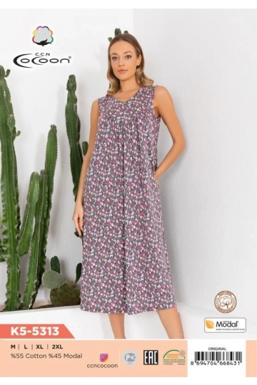 K5-5313 MAXİ ELBİSE