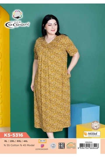 K5-5316 MAXİ ELBİSE