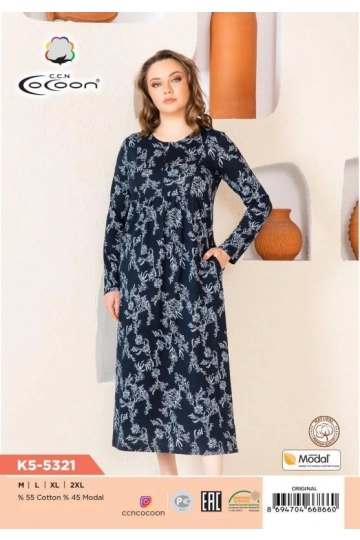 K5-5321 MAXİ ELBİSE