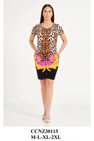 Z30115  KISA KOL FERM. SABAHLIK - WOMAN MOORNING GOWN