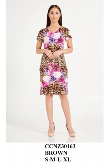 Z30163   WOMAN MORNING GOWN