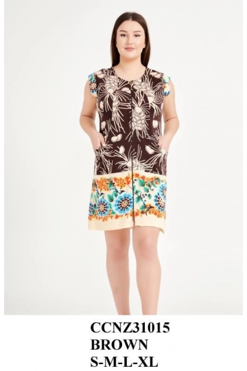 Z31015  SABAHLIK - WOMAN MOORNING GOWN