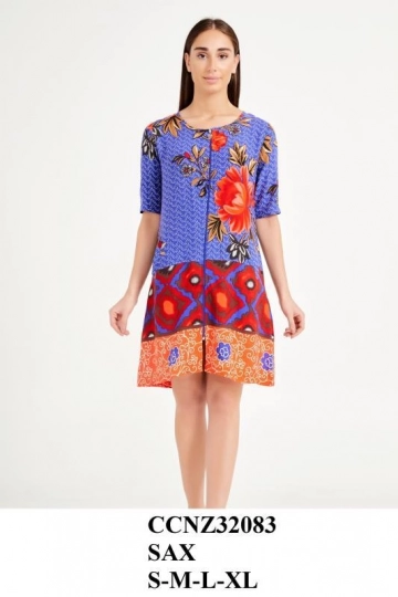 Z32083 SABAHLIK - WOMAN MOORNING GOWN