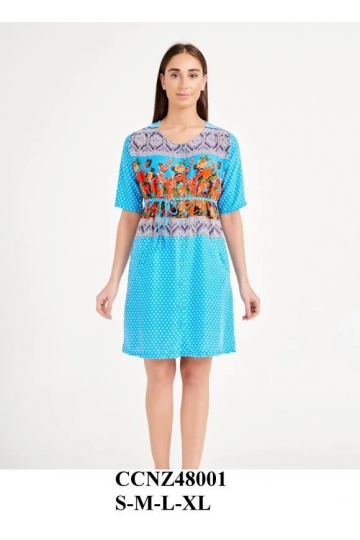 Z48001 YARIM KOL DÜĞ SABAHLIK - WOMAN MOORNING GOWN